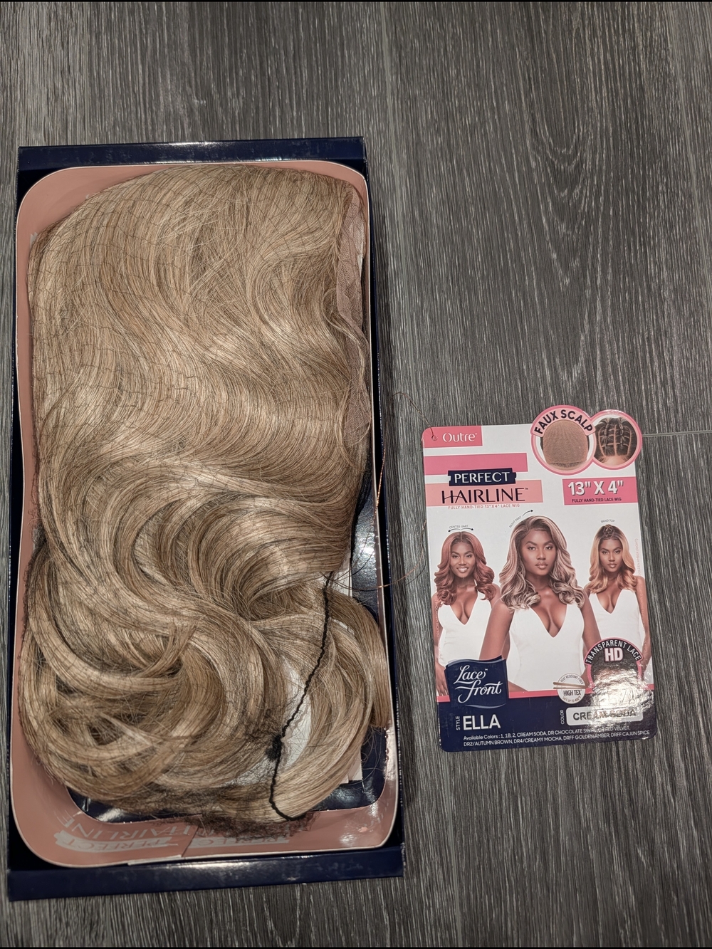 Ella Lace Front 13" x 4" Women’s Hair - Cream Soda